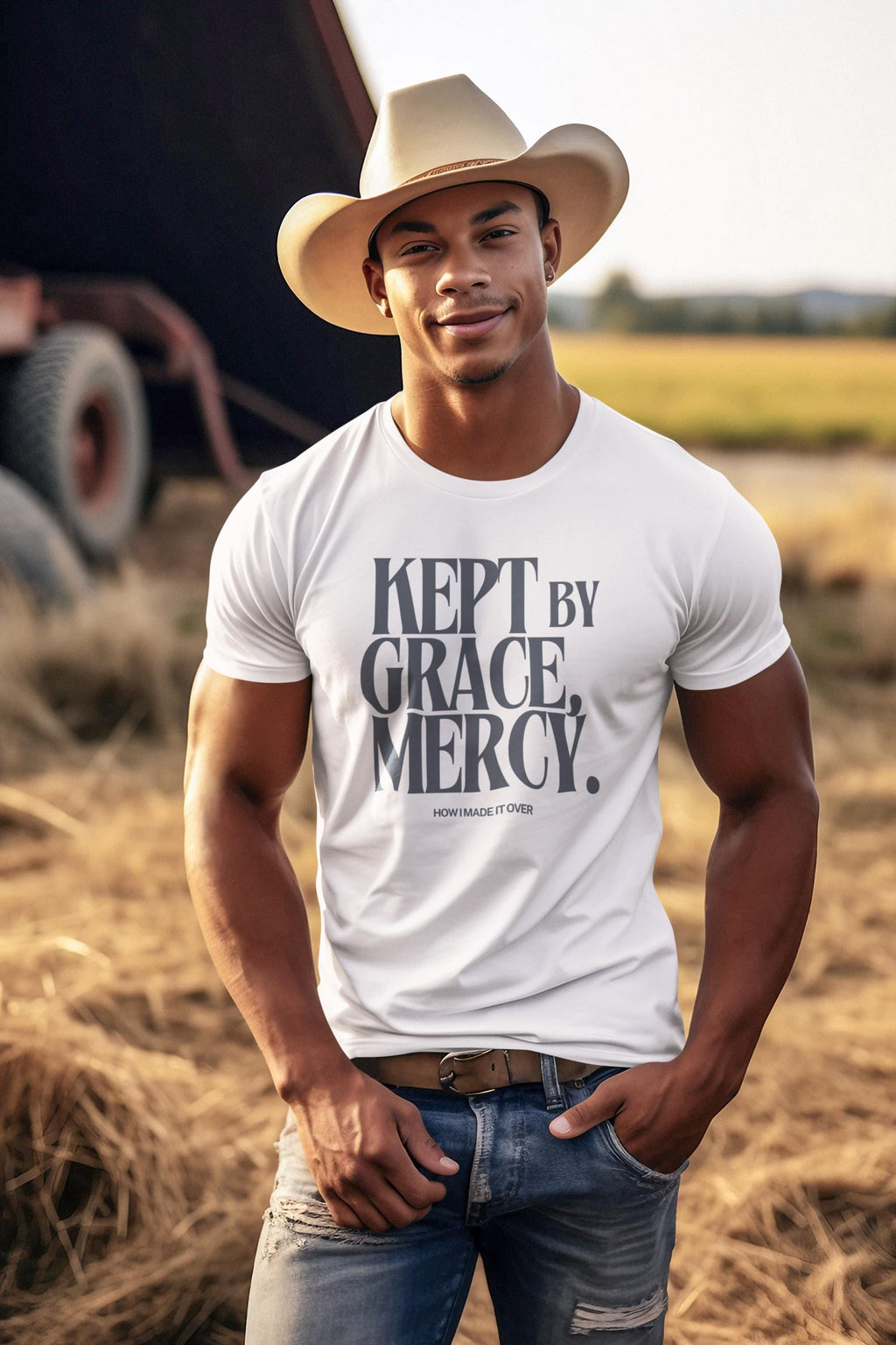 Kept By Grace And Mercy - Men's Tee