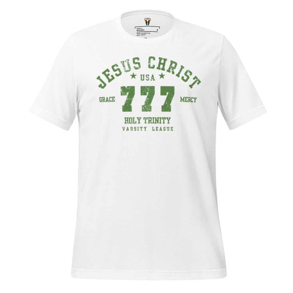 Jesus Christ 777, Men's T-shirt, Christian Shirt, Christian Apparel, Graphic Tee, Men's Gift, Faith Apparel
