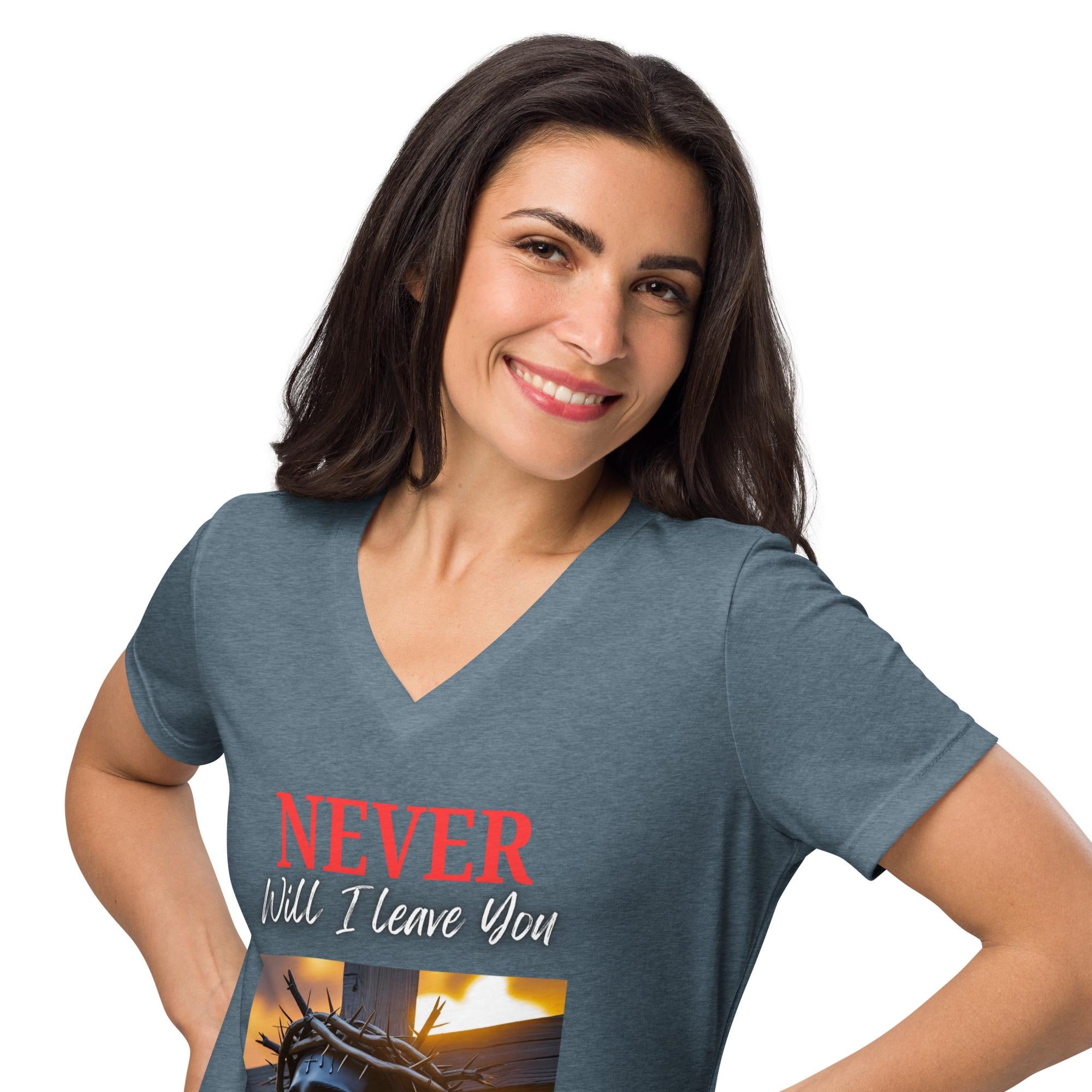 Never Will I Leave/Forsake You - Women's Tee