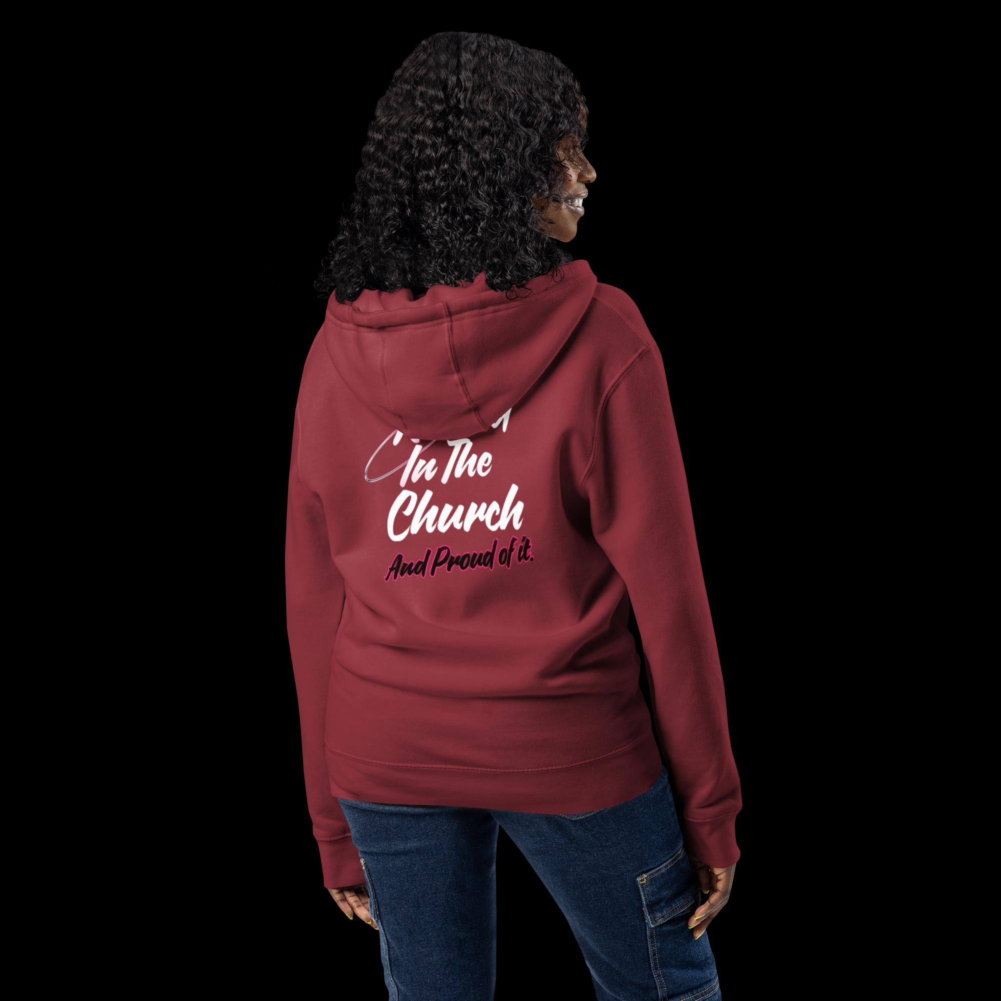 Raised In The Church - Women's Zip Hoodie