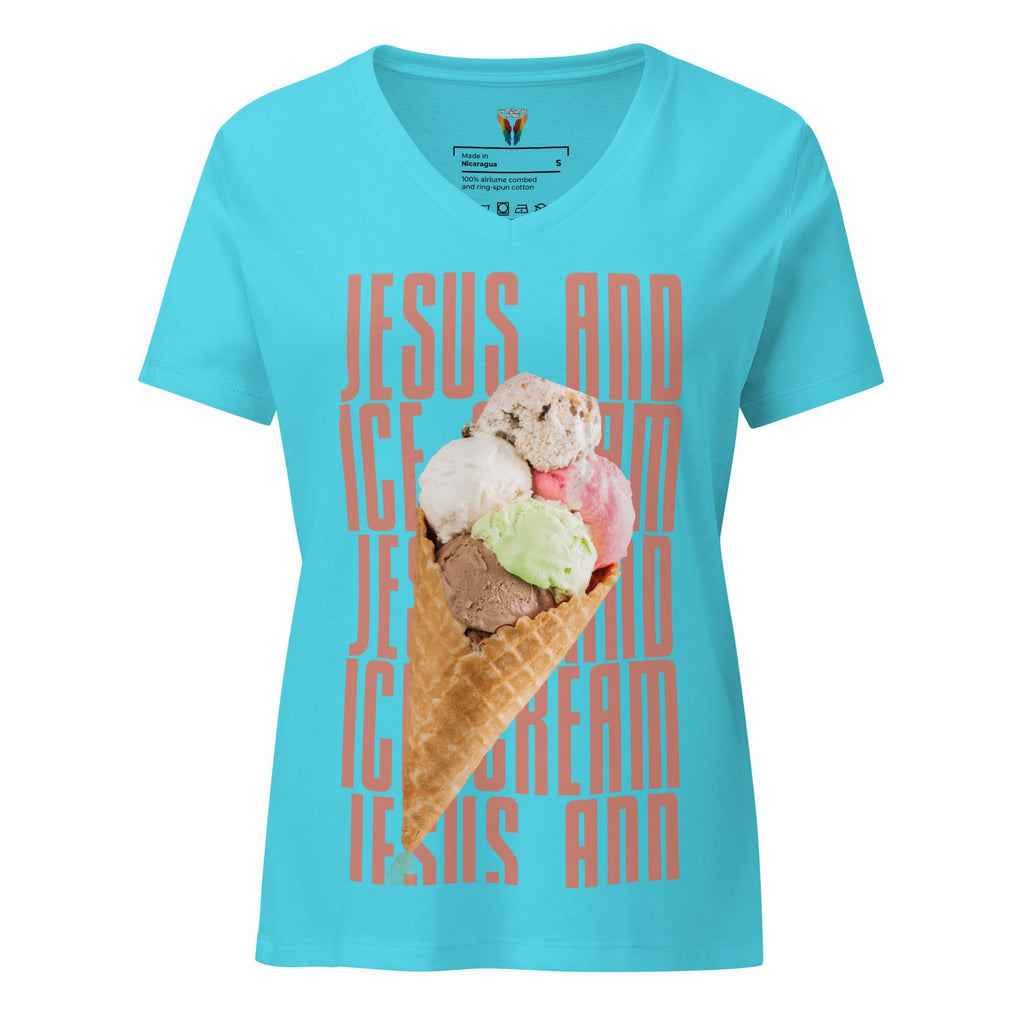 Jesus And Ice-Cream - Women's Tee