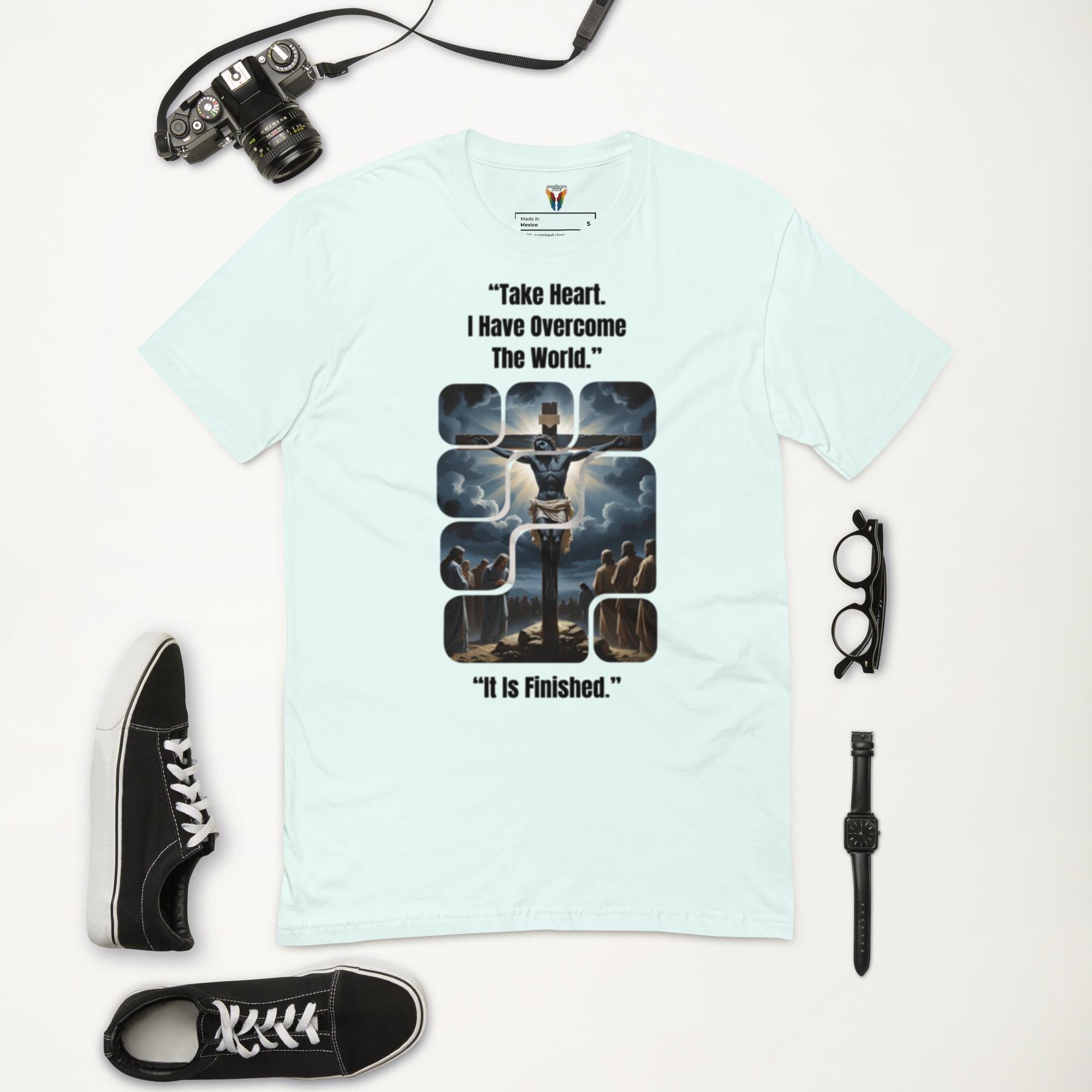Take Heart I Have Overcome The World - Men's Tee